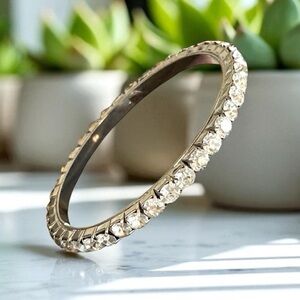 Vintage Rhinestone Bangle